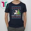 Cow Mooey Christmas T-Shirt