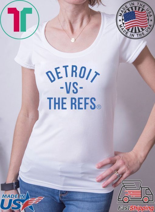 Creator of ‘Detroit vs Everybody’ releases ‘Detroit vs The Refs’ T-Shirt