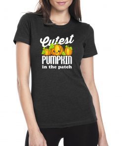 Cutest Pumpkin In The Patch Halloween Costume T-Shirt