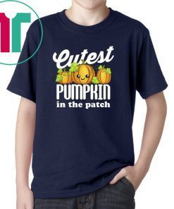 Cutest Pumpkin In The Patch Halloween Costume T-Shirt