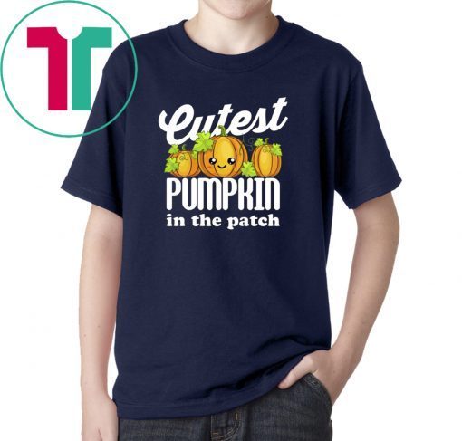 Cutest Pumpkin In The Patch Halloween Costume T-Shirt