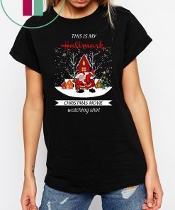 DABBING SANTA CLAUS THIS IS HALLMARK CHRISTMAS MOVIE WATCHING T-Shirt