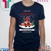 Dabbing Santa Claus Hallmark Christmas Movie Watching T-Shirt