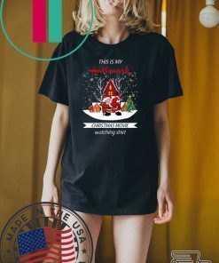 Dabbing Santa Claus Hallmark Christmas Movie Watching T-Shirt