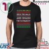 Deck the halls and smash the patriarchy Christmas T-Shirt