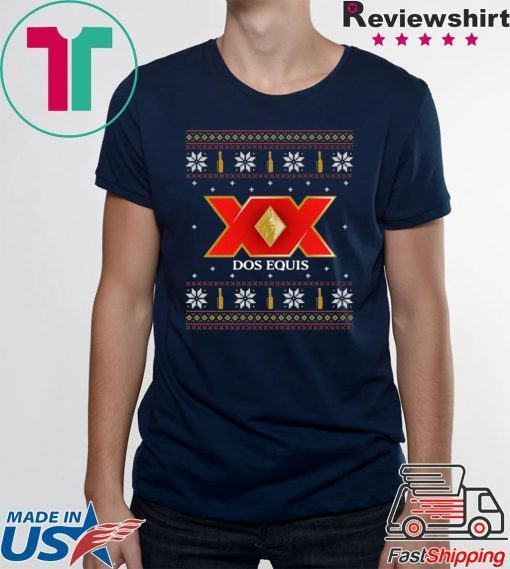 Dos Equis Beer Sweatshirt Dos Equis Christmas Ugly T-Shirt