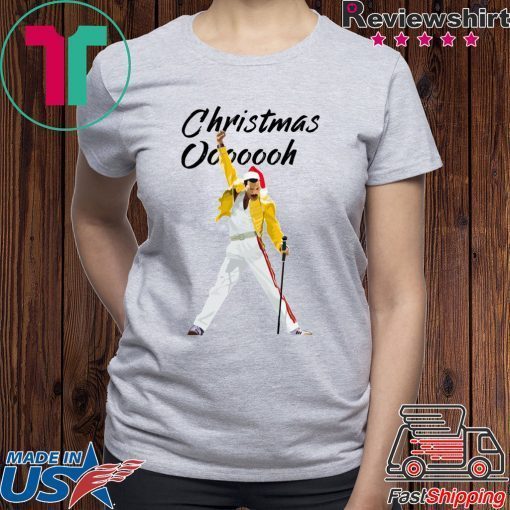 Freddie Mercury Christmas Ooooooh T-Shirt