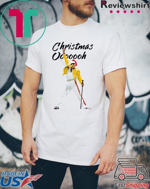 Freddie Mercury Christmas Ooooooh T-Shirt