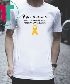 Friends Don’t Let Friends Fight Appendix Cancer Alone T-Shirt