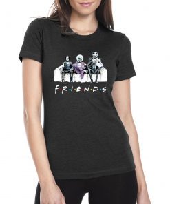 Friends tv show Beetlejuice Edward Scissorhands Jack Skellington Shirt