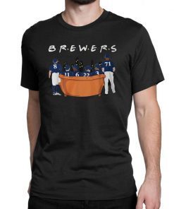 Friends tv show milwaukee brewers shirt