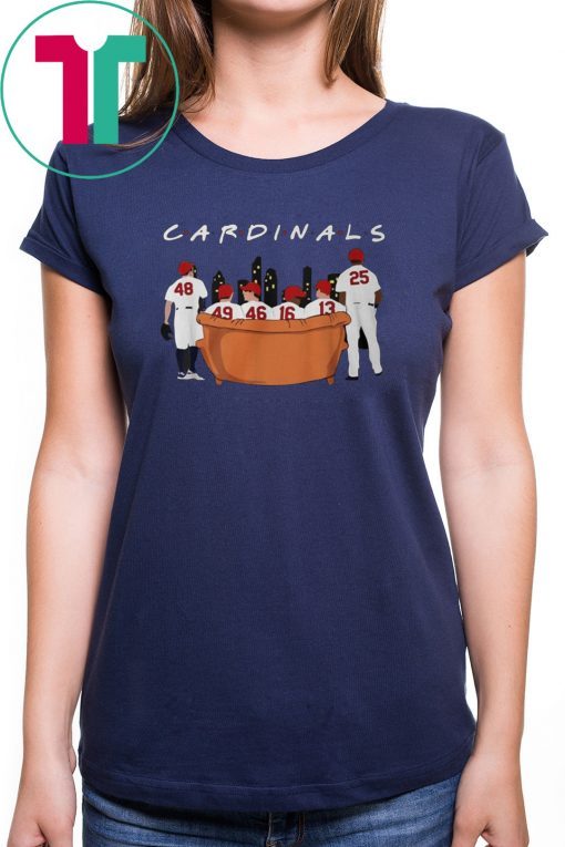 Friends tv show st louis cardinals shirt