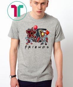 Friends tv show stranger things demogorgon pennywise it Shirt