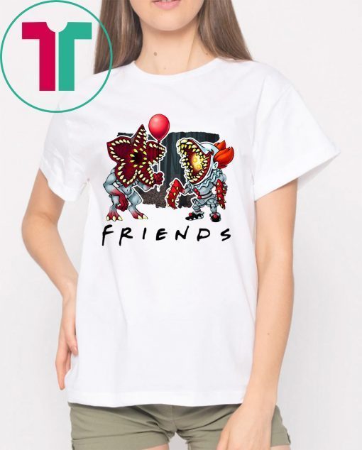 Friends tv show stranger things demogorgon pennywise it Shirt