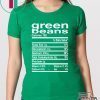 Green Bean Nutrition Thanksgiving Costume 2020 T-Shirt