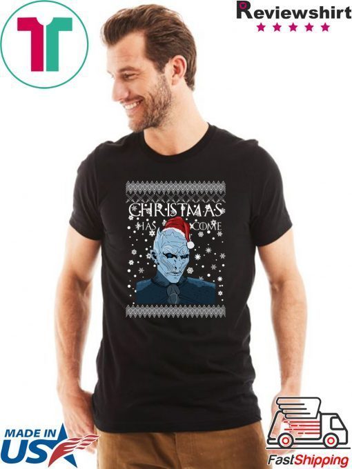 Game of Thrones Christmas Has Come White Walker Shirt