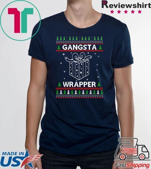 Gangsta Wrapper Christmas T-Shirt