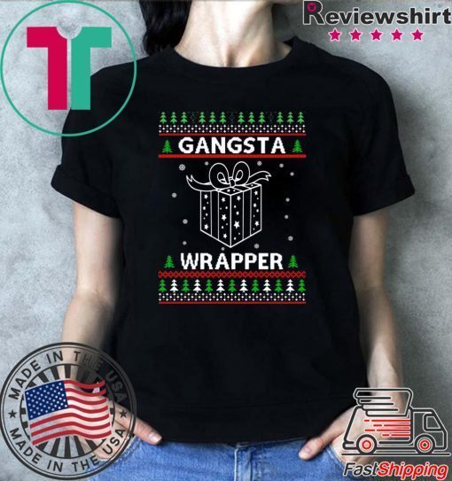 Gangsta Wrapper Christmas T-Shirt