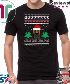 Great Dane Christmas ugly T-Shirt