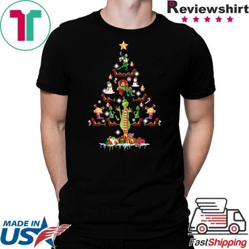 Grinch Christmas Tree T-Shirt