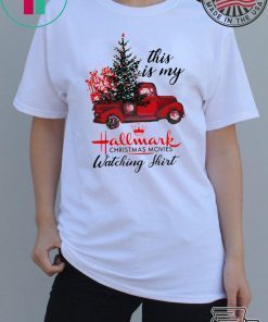 HALLMARK CHRISTMAS MOVIES WATCHING MATERNITY PREGNANCY SHIRT