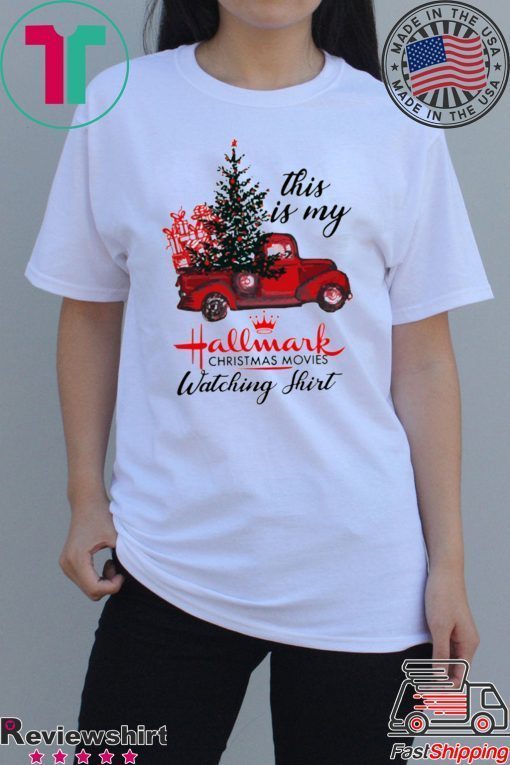 HALLMARK CHRISTMAS MOVIES WATCHING MATERNITY PREGNANCY SHIRT