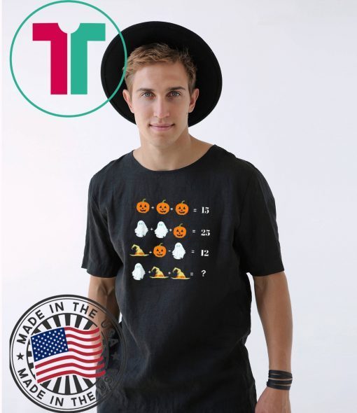 Halloween Math Equations T-Shirt