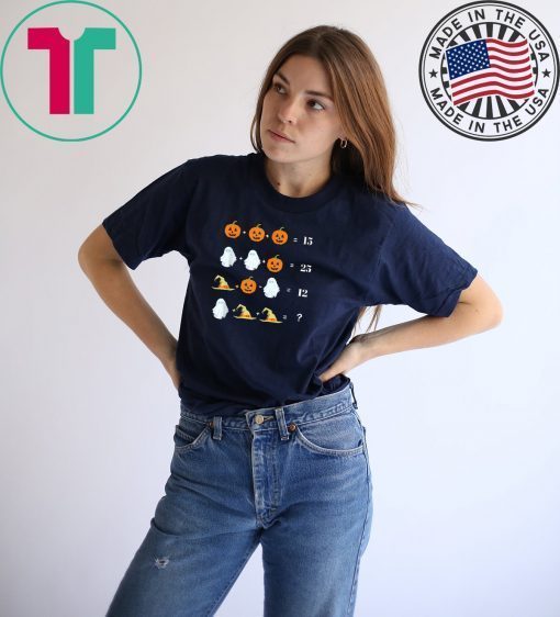 Halloween Math Equations T-Shirt