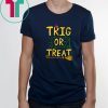 Halloween Math Teacher Trig Or Treat Student School College T-Shirt