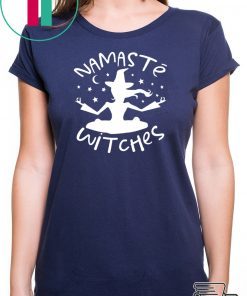 Halloween Namaste Witches Tee Shirt