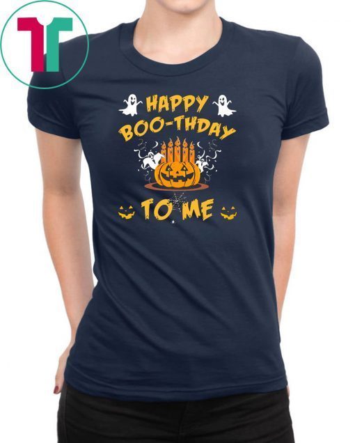 Halloween happy boo rthday to me Shirt