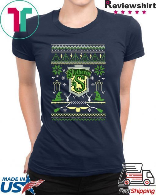 Harry Potter Slytherin Ugly Christmas T-Shirt