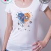 Heart butterfly love houston texans and houston astros shirt