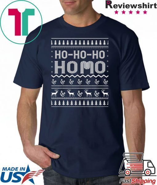 Ho Ho Ho Homo Christmas T-Shirt