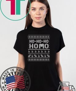 Ho Ho Ho Homo Christmas T-Shirt