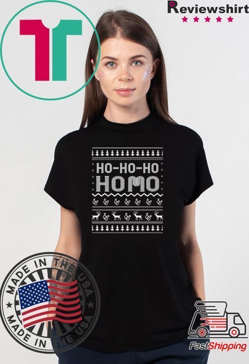 Ho Ho Ho Homo Christmas T-Shirt