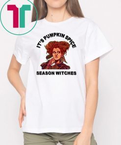 Hocus Pocus Winifred Sanderson It’s Pumpkin Spice Season Witches Shirt