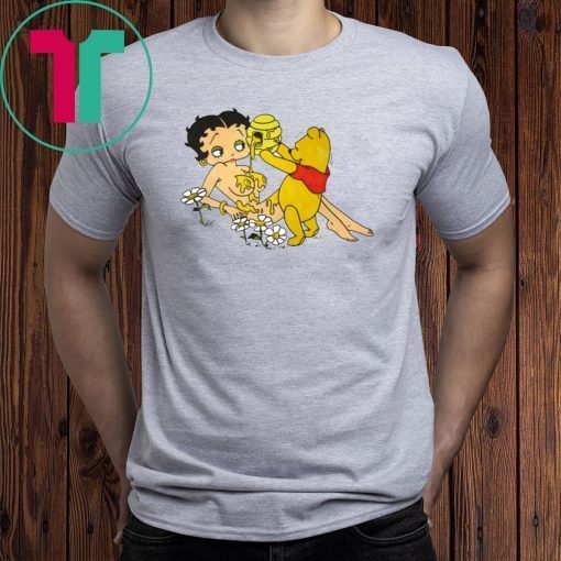 Honey Betty Boop and Pooh Bear shirt