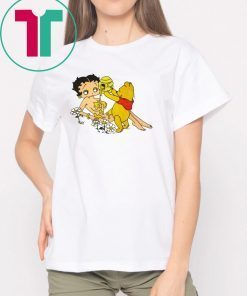 Honey Betty Boop and Pooh Bear shirt