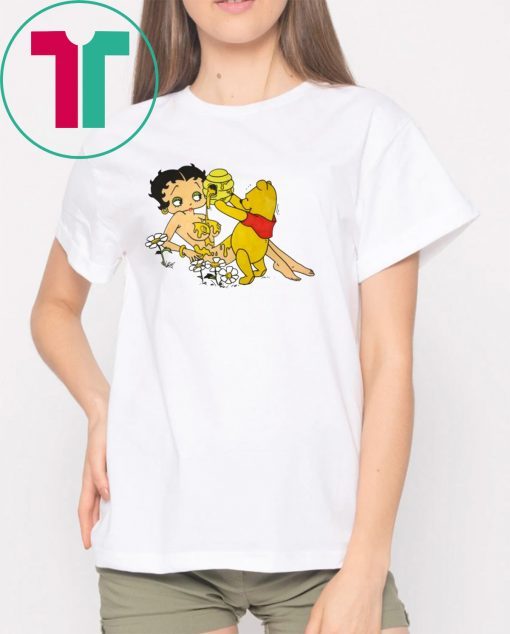 Honey Betty Boop and Pooh Bear shirt