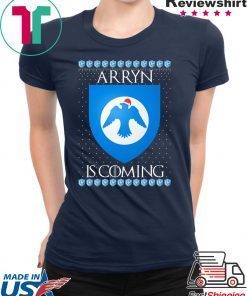 House Arryn Game of thrones Christmas Santa Is Coming T-Shirt