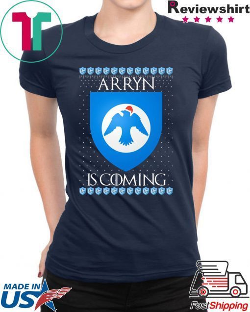 House Arryn Game of thrones Christmas Santa Is Coming T-Shirt