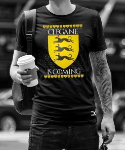 House Clegane Game of thrones Christmas Santa Is Coming T-Shirt