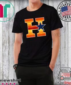 Houston Baseball H Vintage H-Town Crush City Texas Gift T-Shirt