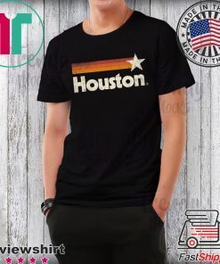 Houston Texas Shirt Houston Strong T-Shirt Vintage Stripes 2020 Tee Shirts