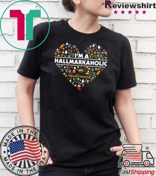 I Am A Hallmarkaholic Christmas T-Shirt