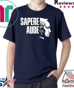 Immanuel Kant Sapere Aude shirt