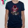 Jack skellington smoking fear the alabama crimson tide shirt