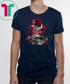 Jack skellington smoking fear the alabama crimson tide shirt