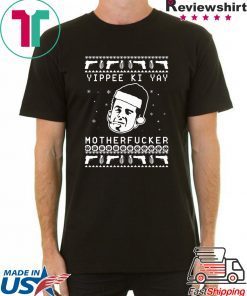 John McClane Yippee Ki Yay Motherfucker Christmas T-Shirt